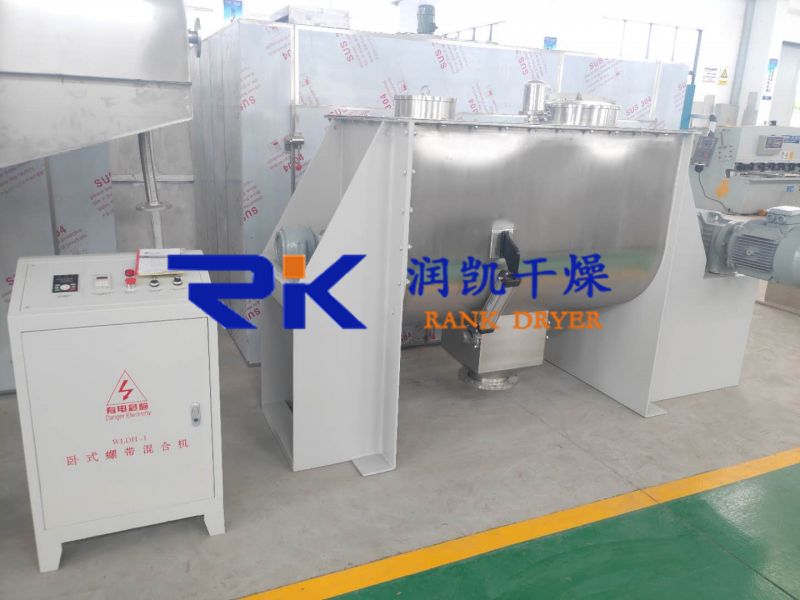 潤凱牌臥式螺帶混合機制作完工！